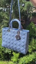 Load and play video in Gallery viewer, Lady Dior Large
