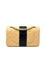 Load image into Gallery viewer, Chanel Classic Flap Beige & Black Medium