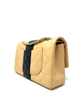 Load image into Gallery viewer, Chanel Classic Flap Beige & Black Medium