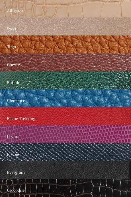 Hermès Leathers Guide. 10 of the most wanted leathers.