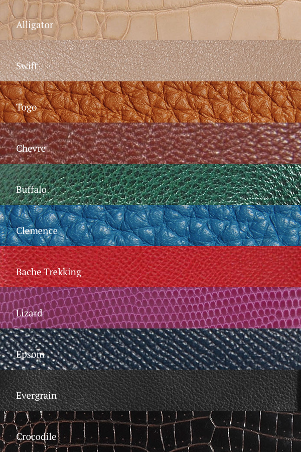 Hermes 2025 leather colors