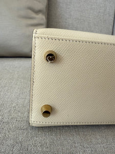 Hermès Kelly 25 craie seller ghw