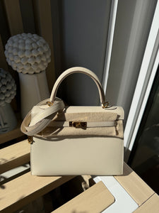 Hermès Kelly 25 craie seller ghw