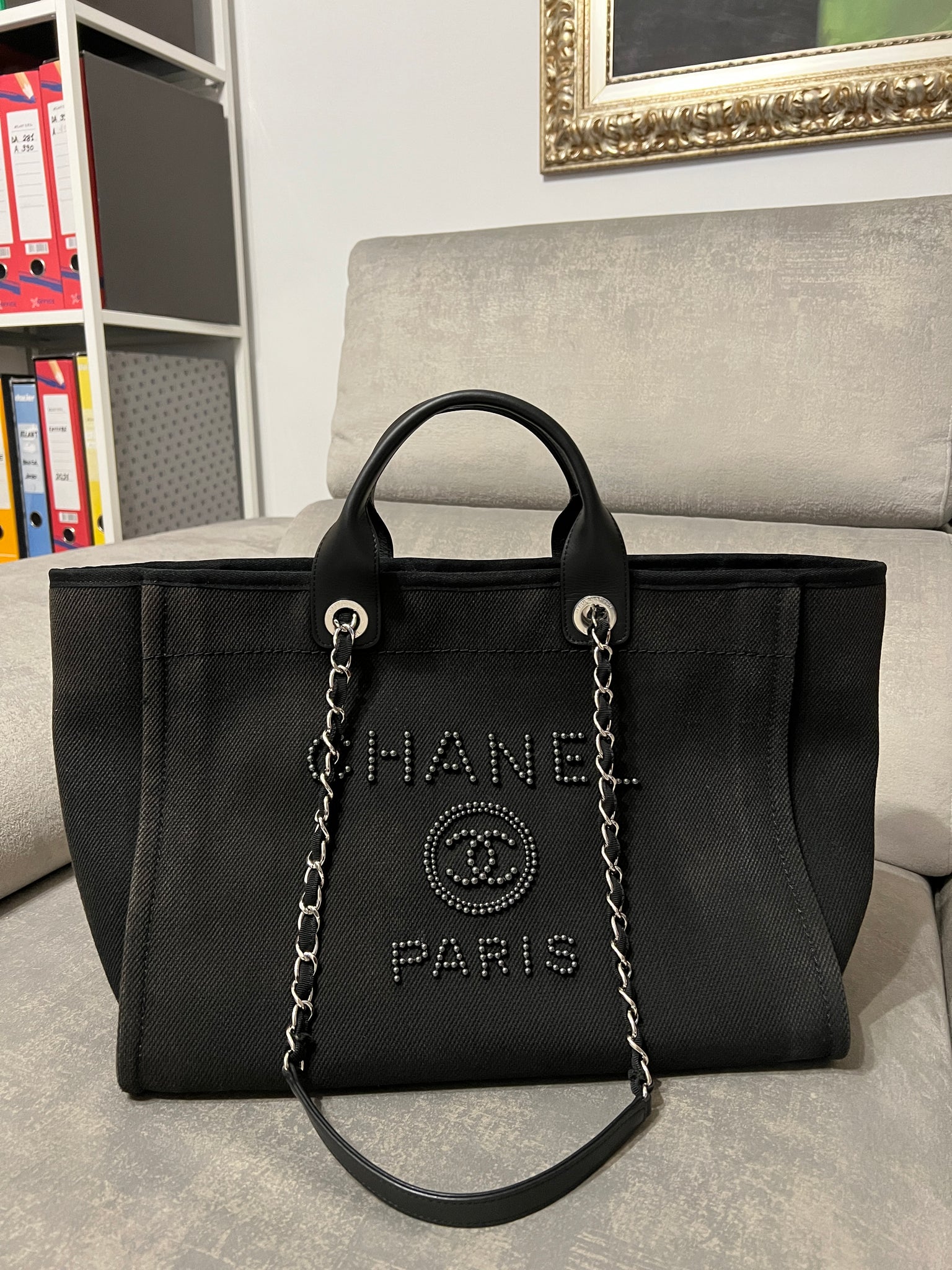 Chanel Medium Deauville Tote Bag NEW 2020