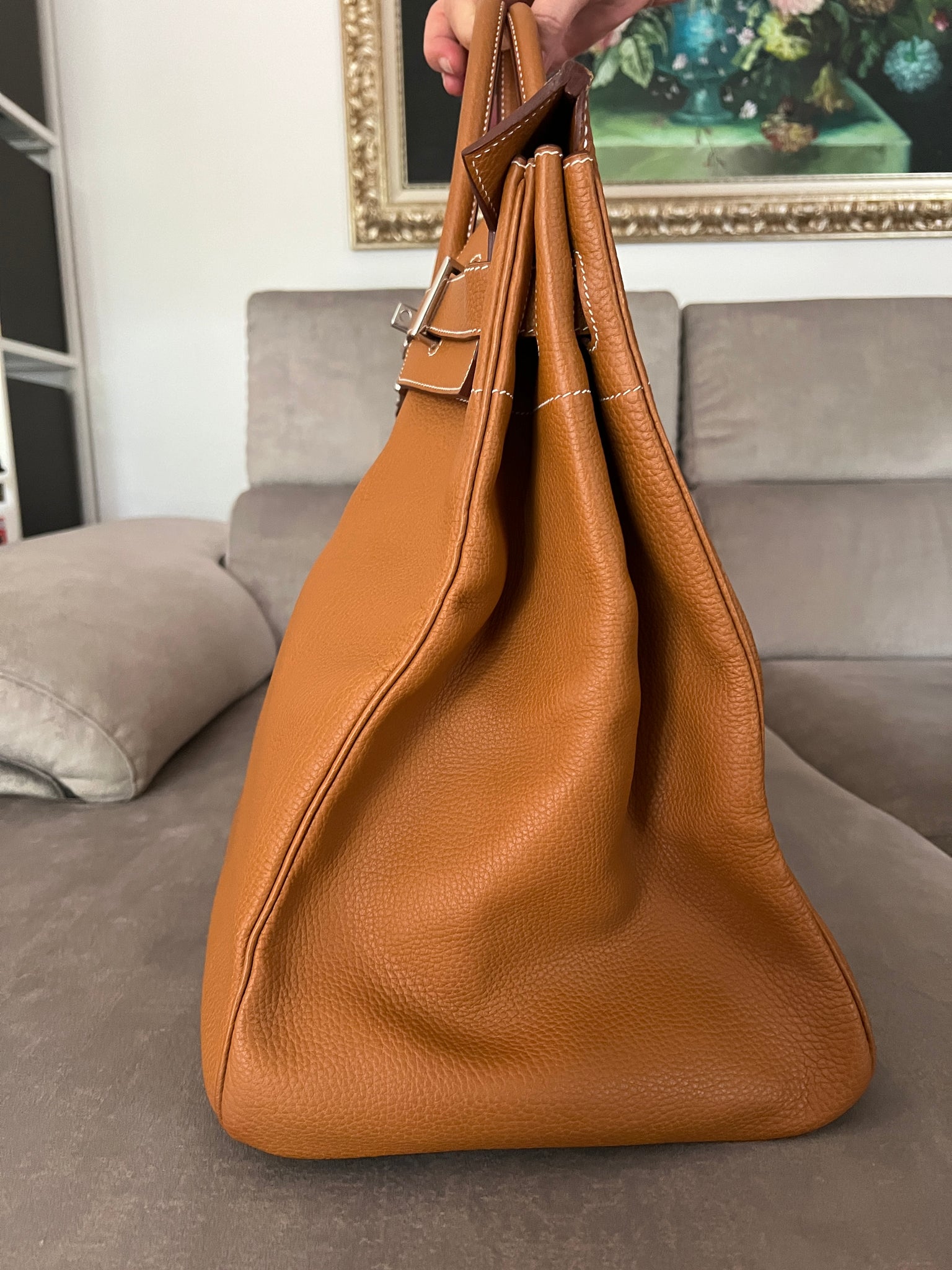 Hermes Birkin (HAC 50), Luxury, Bags & Wallets on Carousell
