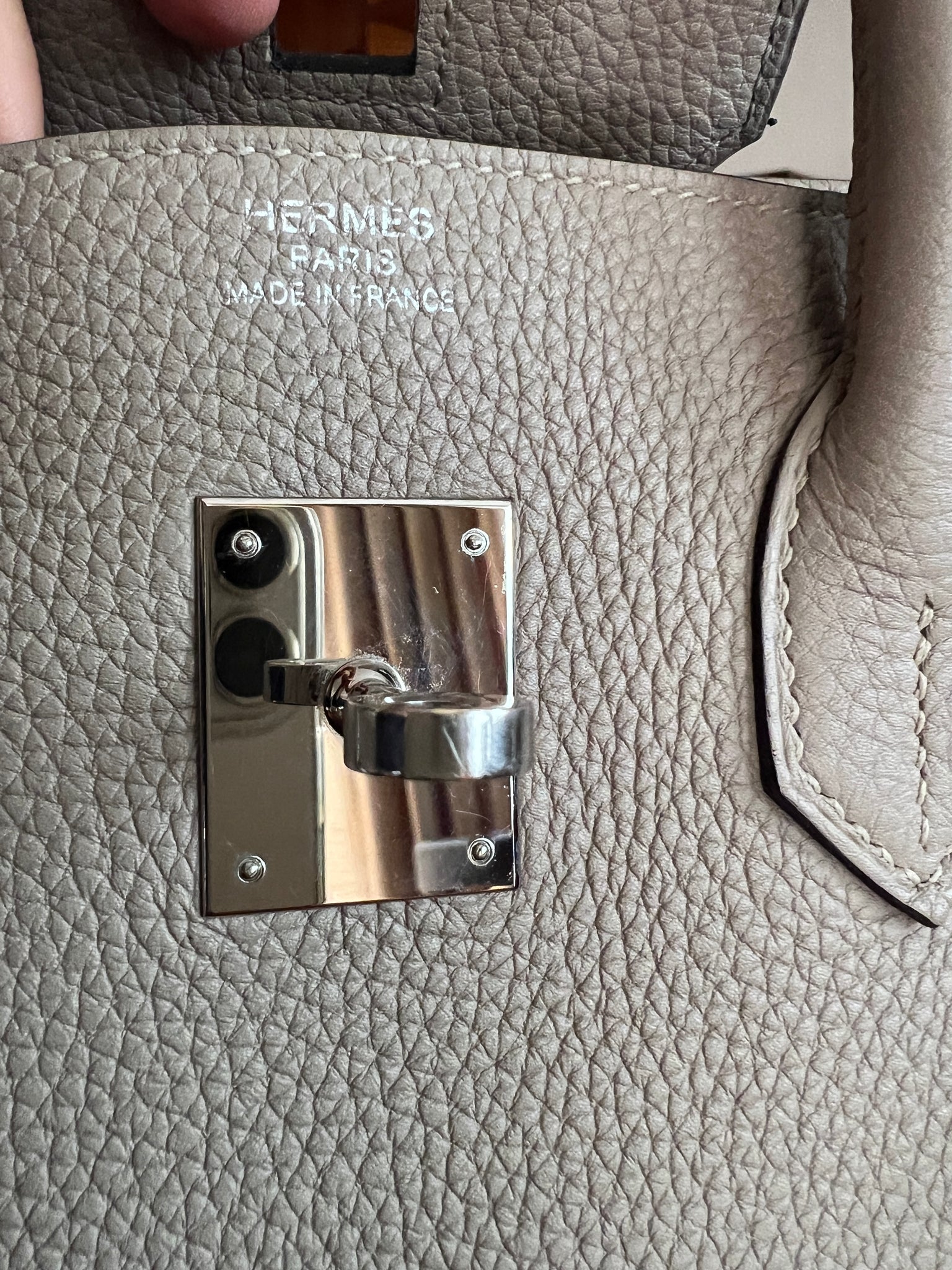 Hermes HSS Tri-Color Birkin Gris Tourterelle Etoupe Etain 35cm Bag VIP  Exclusive at 1stDibs