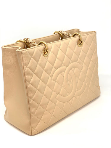 chanel second-hand GST shopping bag