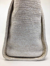 Load image into Gallery viewer, pre-owned Chanel deauville canvas side view
