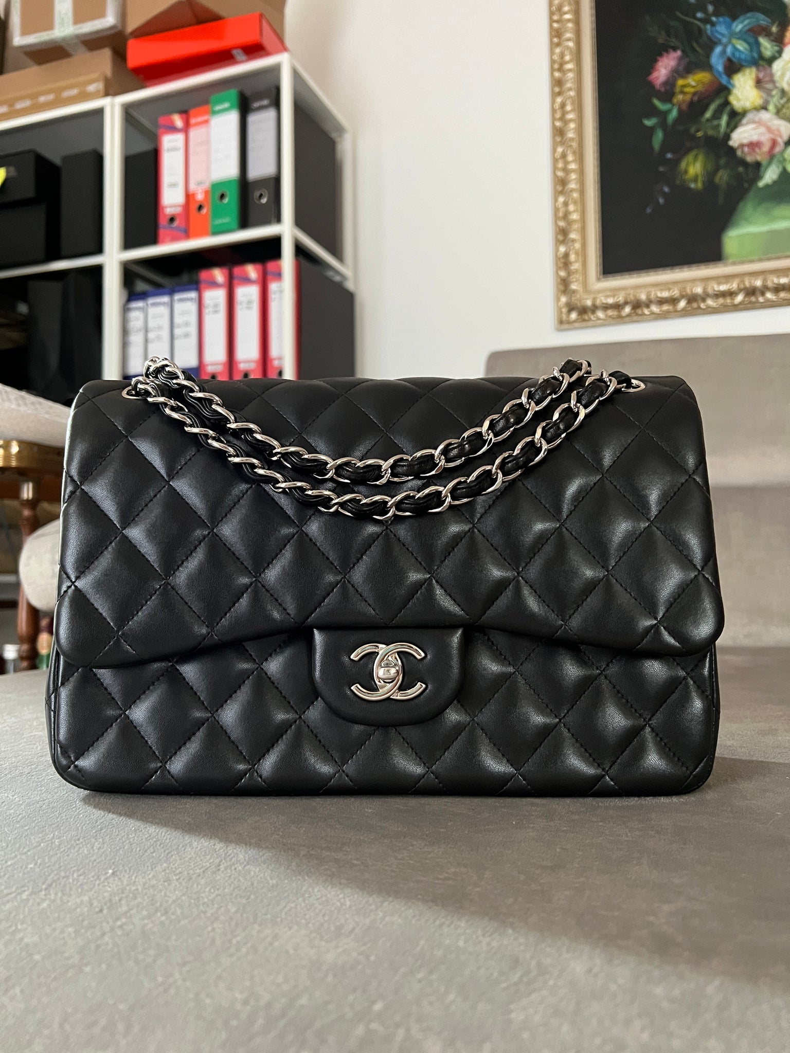 Chanel Timeless Classic Jumbo Flap LuxCollector Vintage