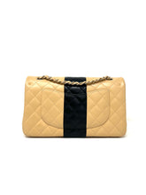 Load image into Gallery viewer, Chanel Classic Flap Beige &amp; Black Medium
