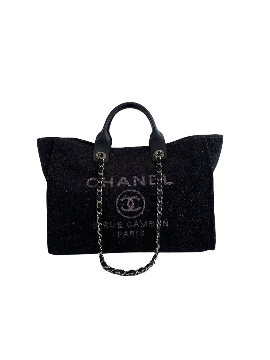 Chanel Black Quilted Calfskin Large Classic Tote Silver Hardware 2020  Available For Immediate Sale At Sothebys