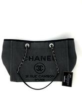 Load image into Gallery viewer, chanel denim deauville black
