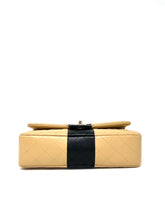 Load image into Gallery viewer, Chanel Classic Flap Beige &amp; Black Medium

