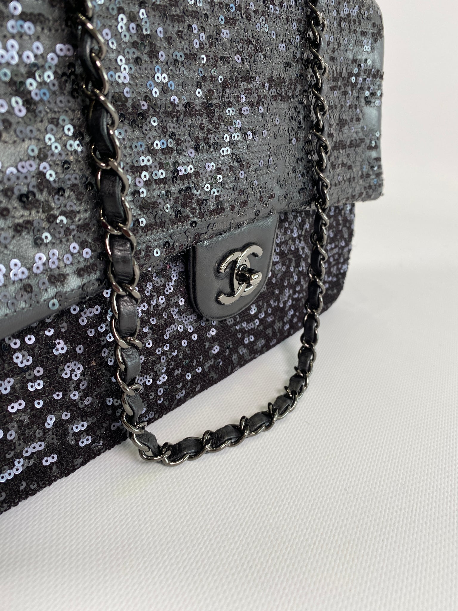 1988 Chanel Navy Quilted Satin Vintage Mini Flap Bag at 1stDibs