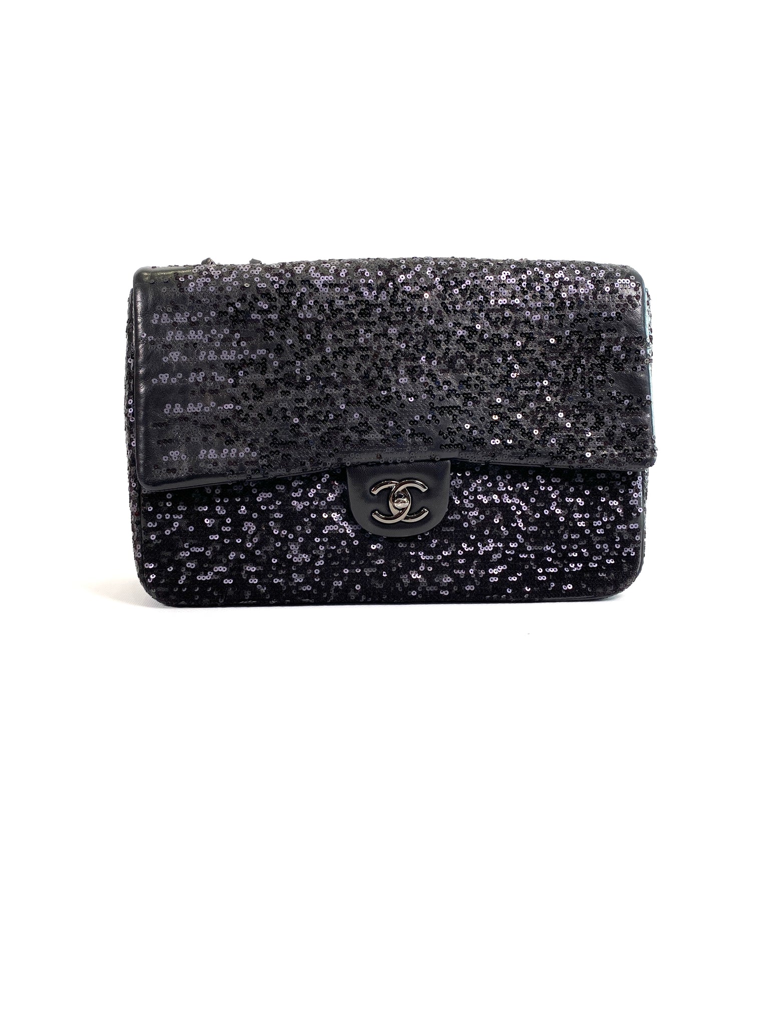 Chanel Flap Bag with Coin Purse Black