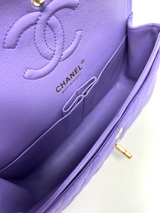 Chanel Classic Flap Small Lilac Caviar 20S