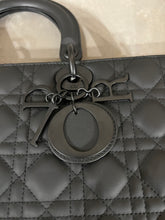 Load image into Gallery viewer, Lady Dior Large Ultra Matte Black
