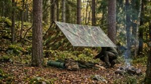 Tarnplanen Camouflage Tarps for Outdoor and Survival Use